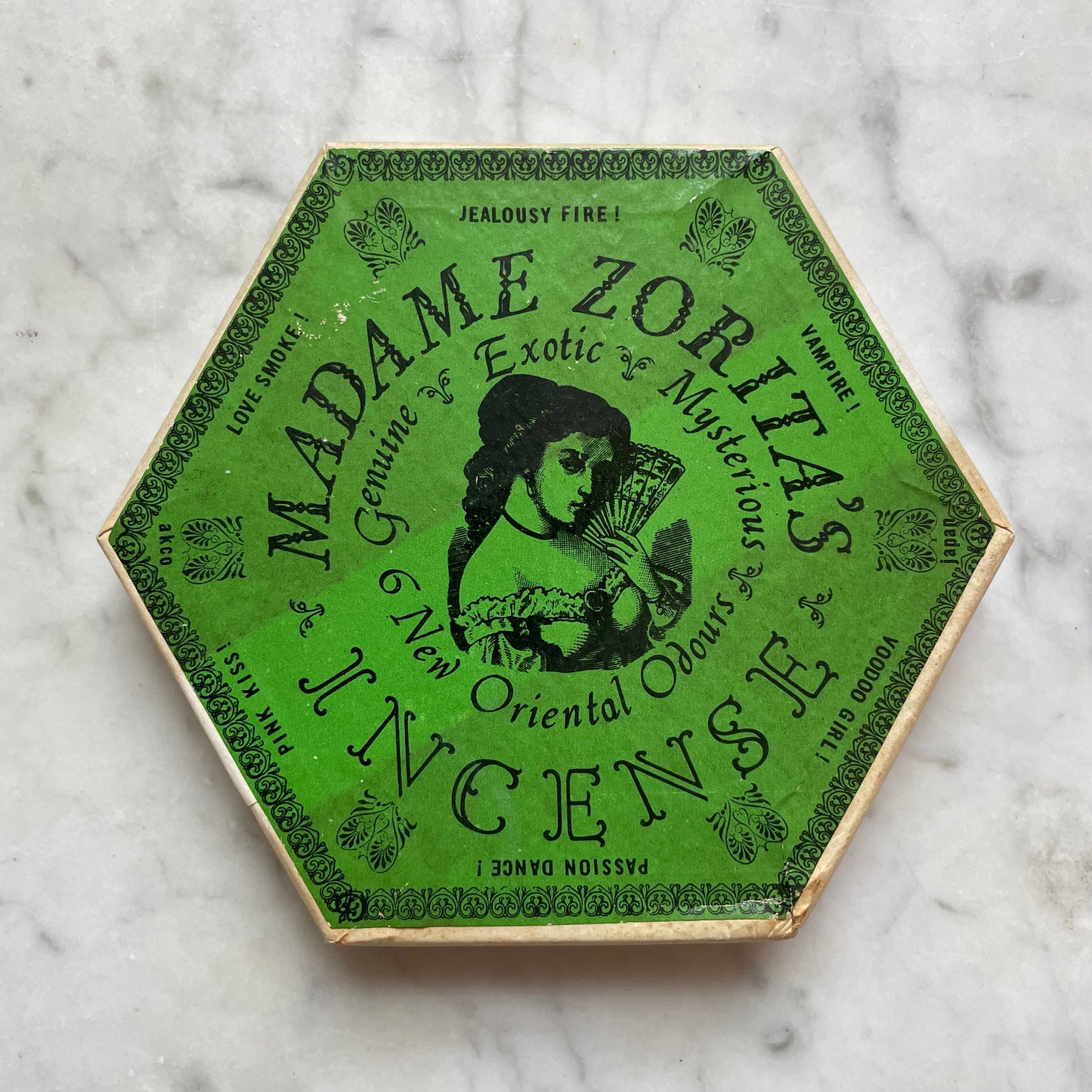Vintage Madame Zorita’s Incense 1970s