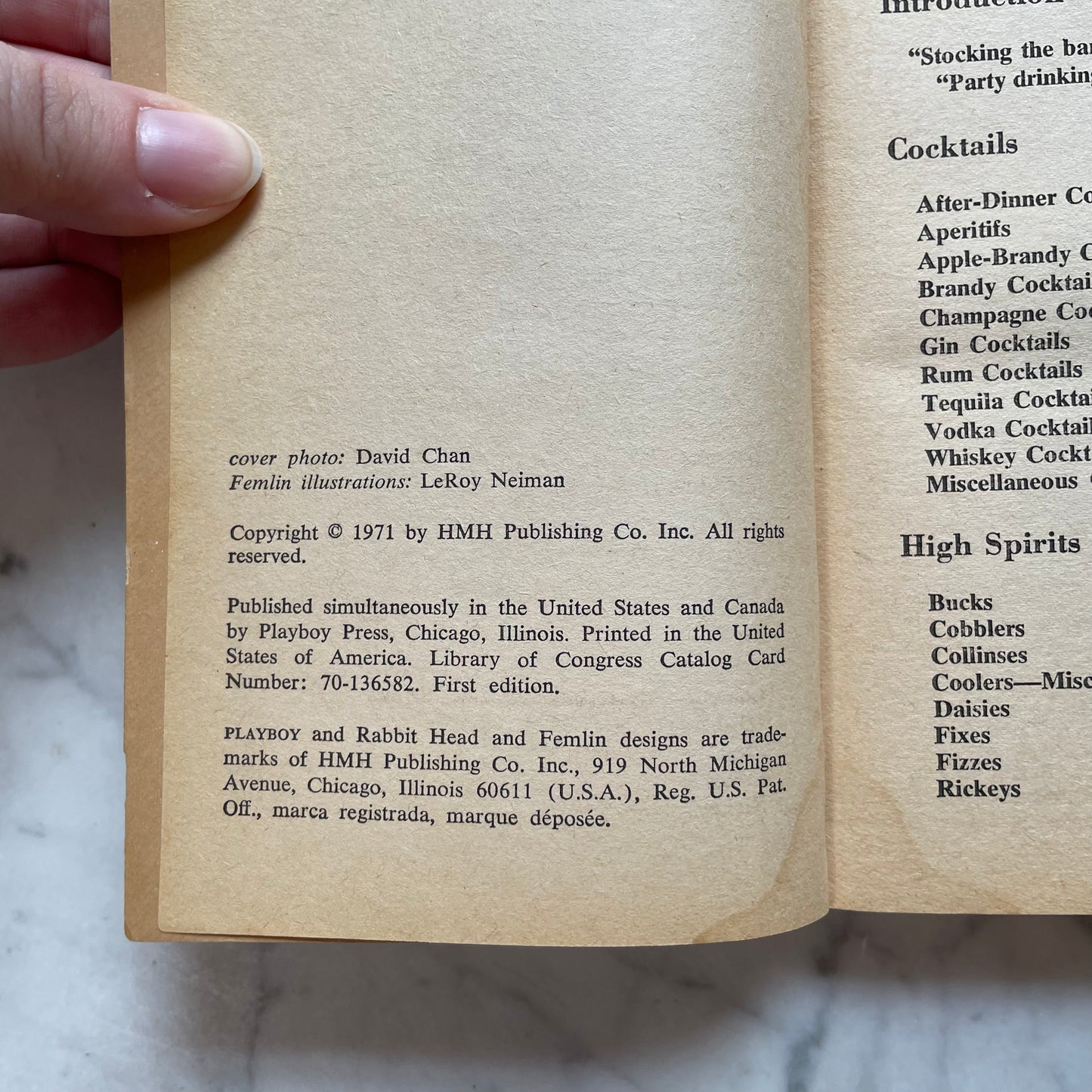 Playboy’s Bar Guide | 1971