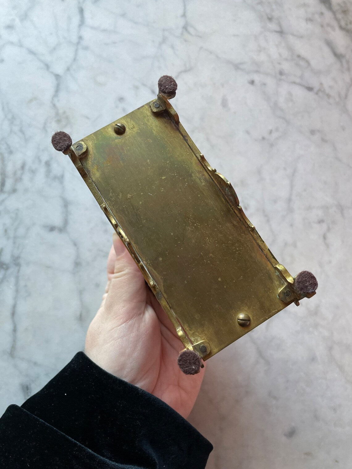 Antique Rococo Revival Letter Holder