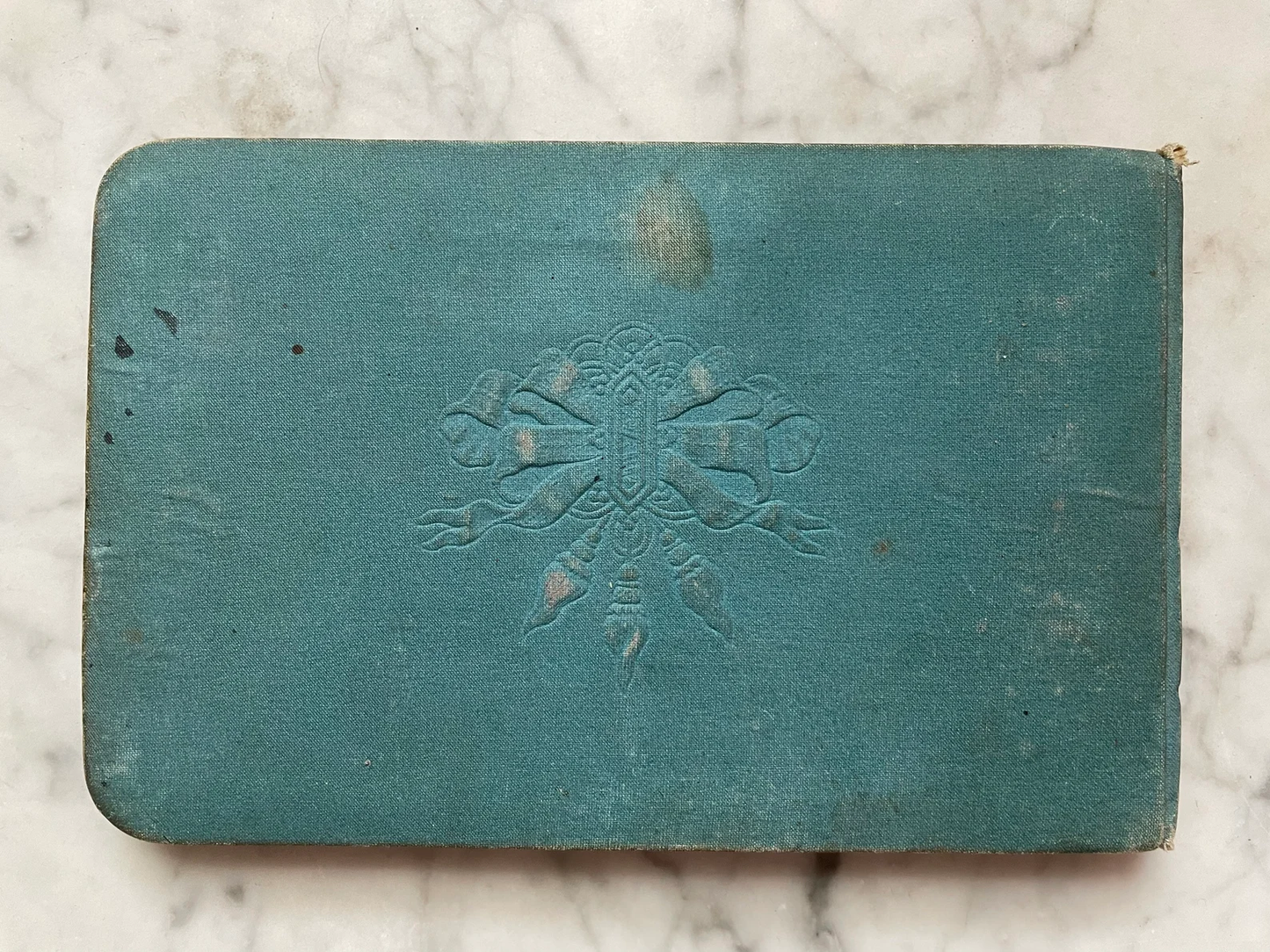 Victorian Autograph Album with Athena Cover