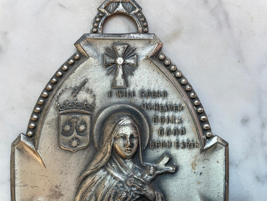 Vintage Saint Theresa Ex Voto