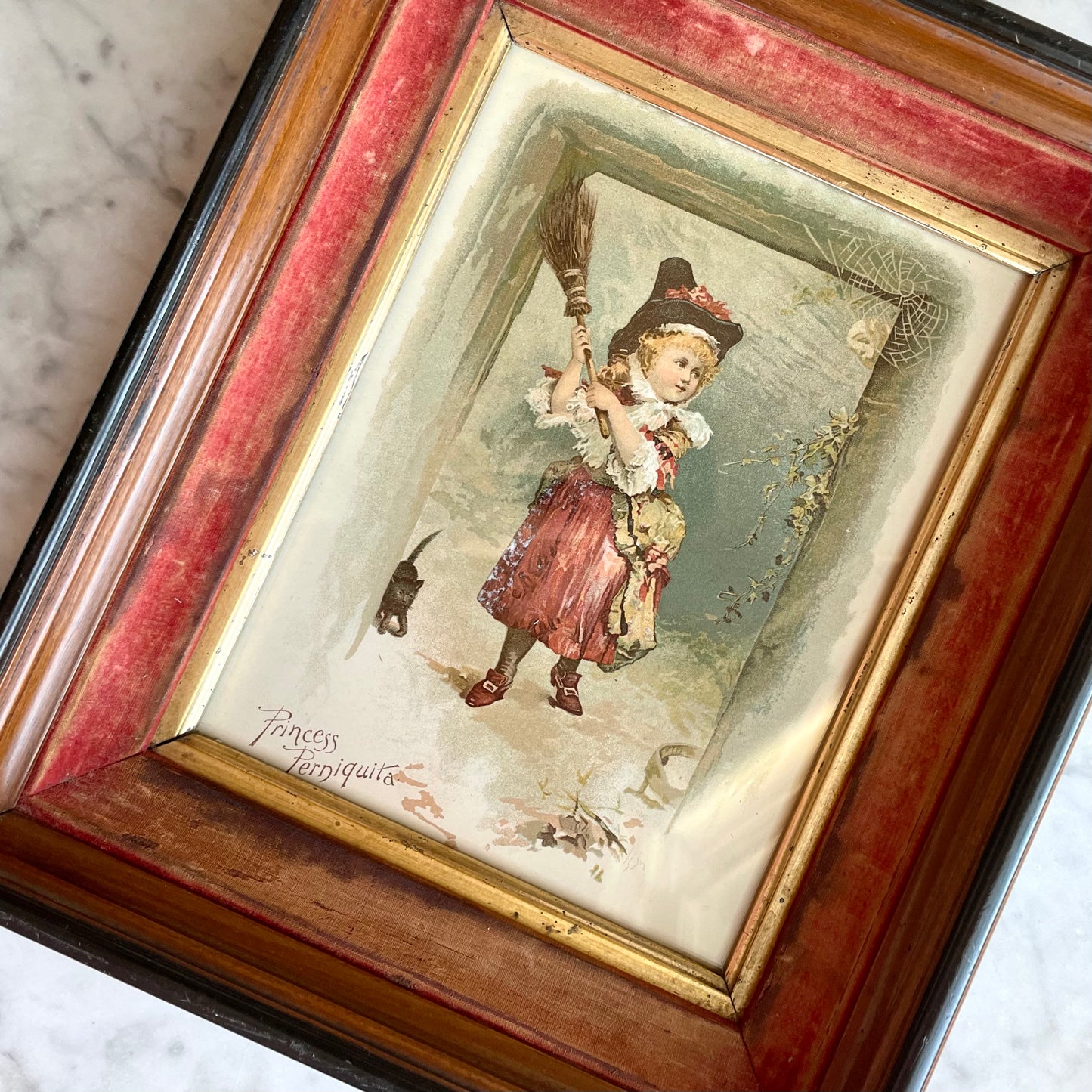 Antique Witch Print: Princess Perniquita