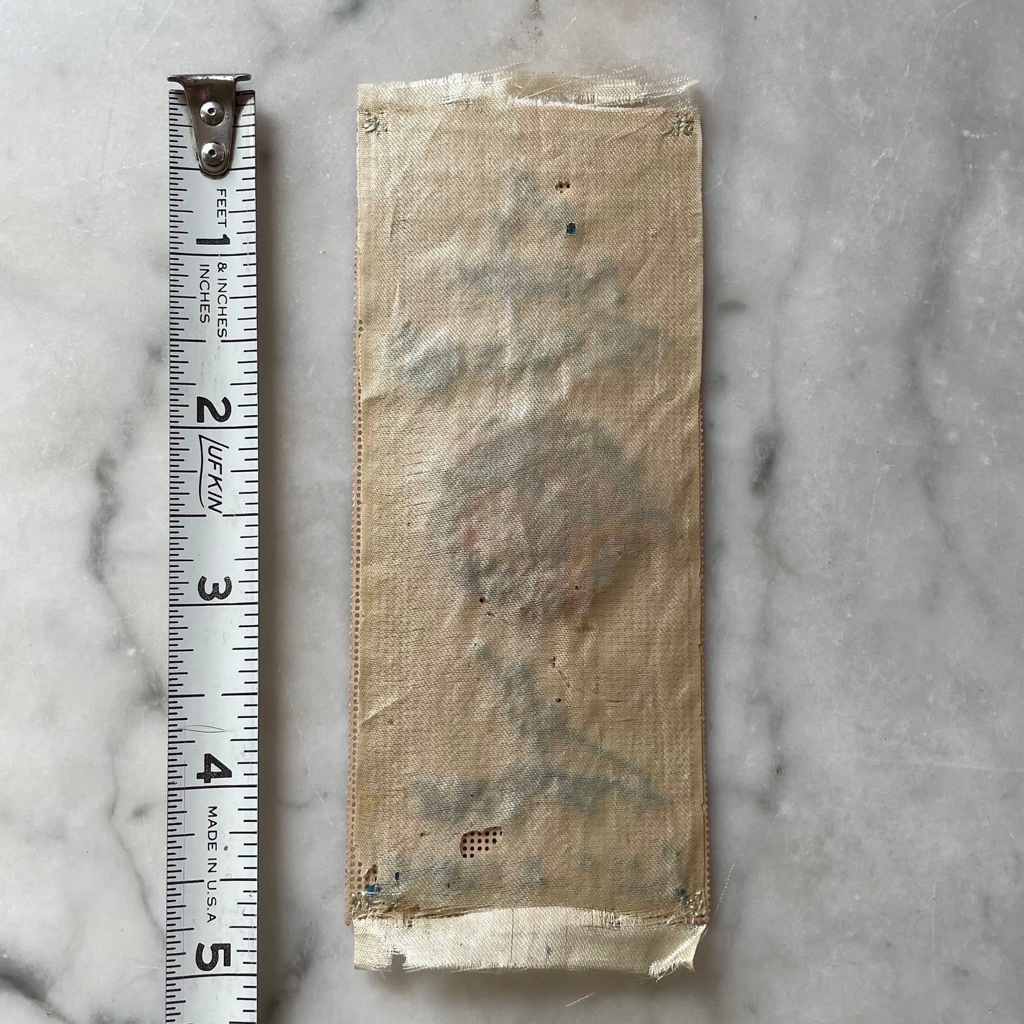 Victorian Punch Paper Embroidery Bookmark