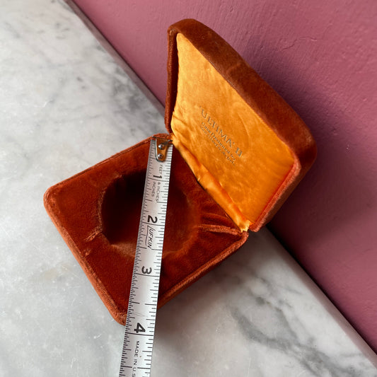 Vintage Velvet Jewelry Case for 1960s Van Cleef & Arpels Ultima II