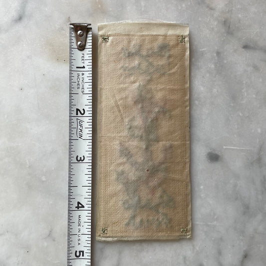 Victorian Punch Paper Embroidery Bookmark