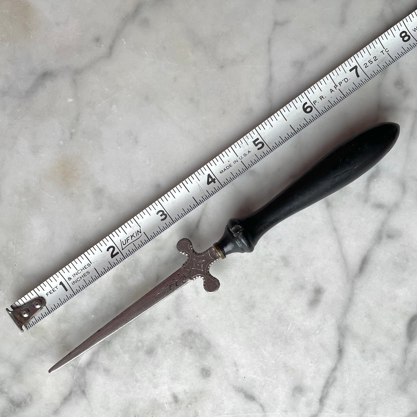Victorian Sword Shaped Letter Opener