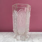 Victorian Pressed Glass Vase with Classical Figures | EAPG | Gillinder & Sons