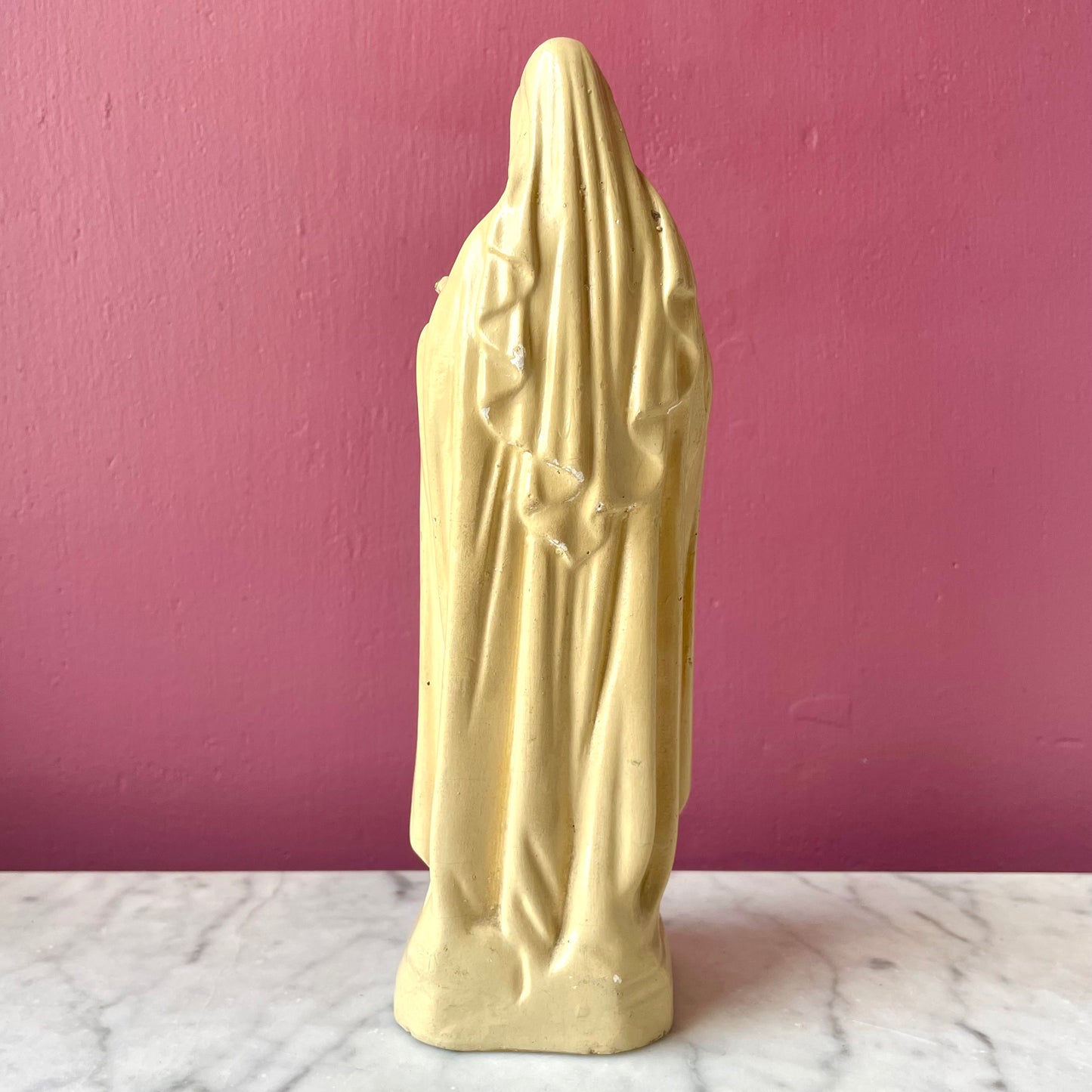 Vintage Chalkware Statue of Saint Thérèse of Lisieux