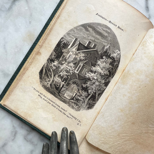 The Haunted House | Victorian Temperance Book | 1862