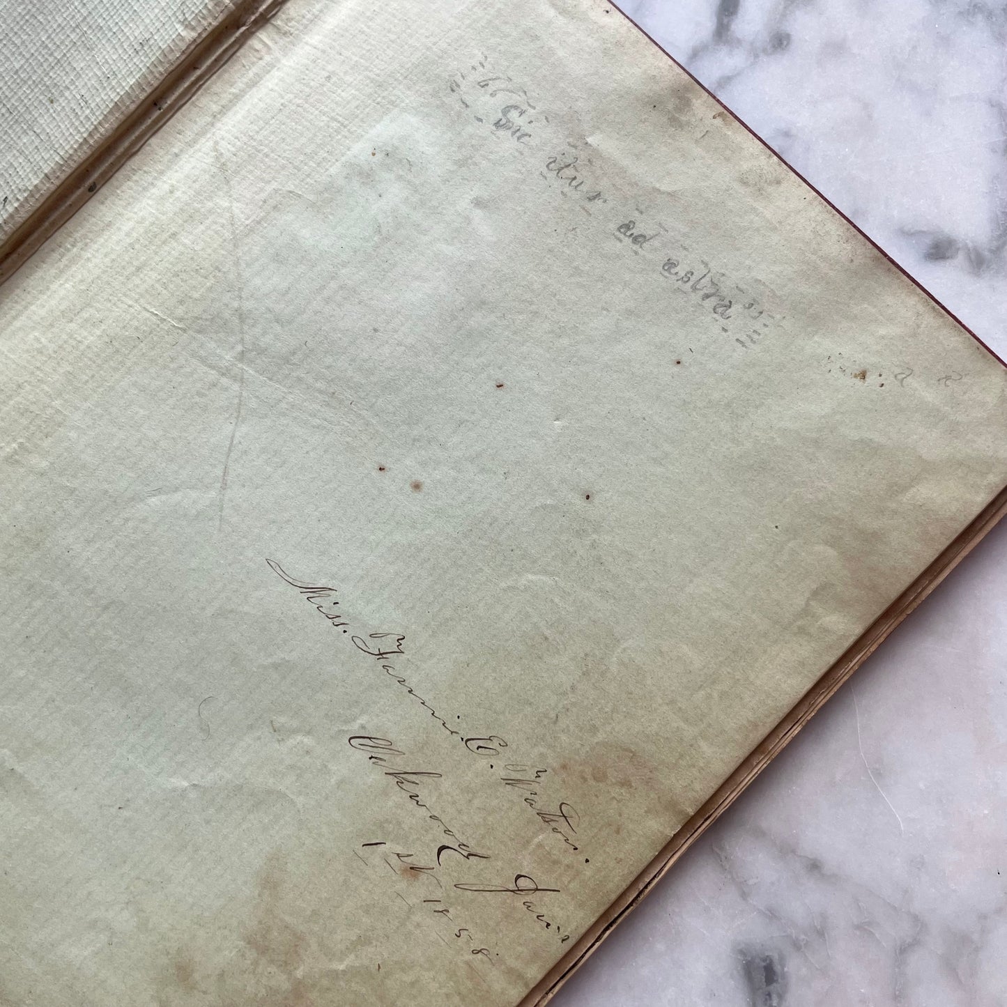Victorian Mourning Album | Frances Eliza McCool | Portage, IN | 1858-1870s