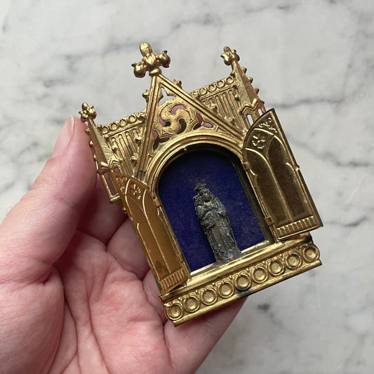Antique Pocket Shrine