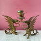 Vintage Griffin Candleholders