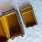 Vintage Leather Treasure Chest Jewelry Box