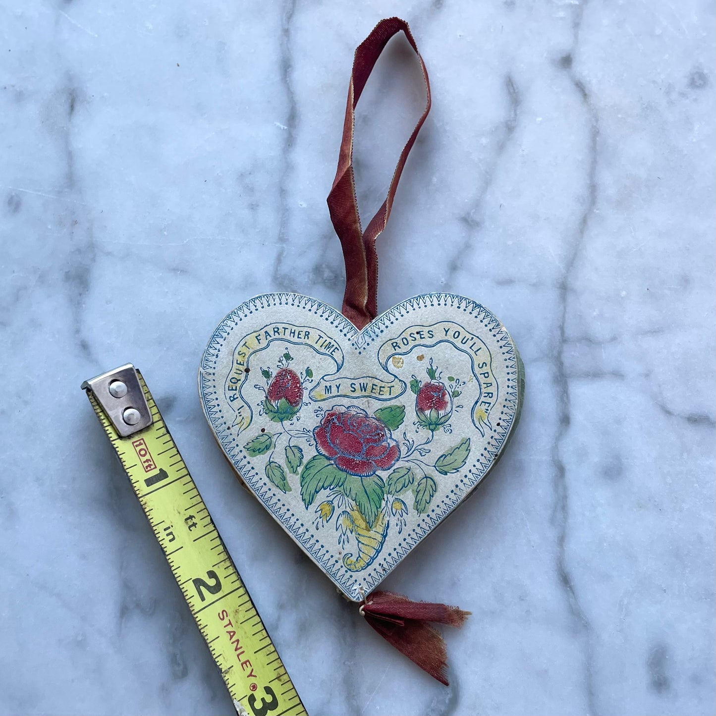 Victorian Puzzle Purse Valentine