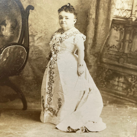 Countess Magri | Wife of Gen. Tom Thumb | Antique Circus Photo