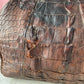 Antique Alligator Travel Bag