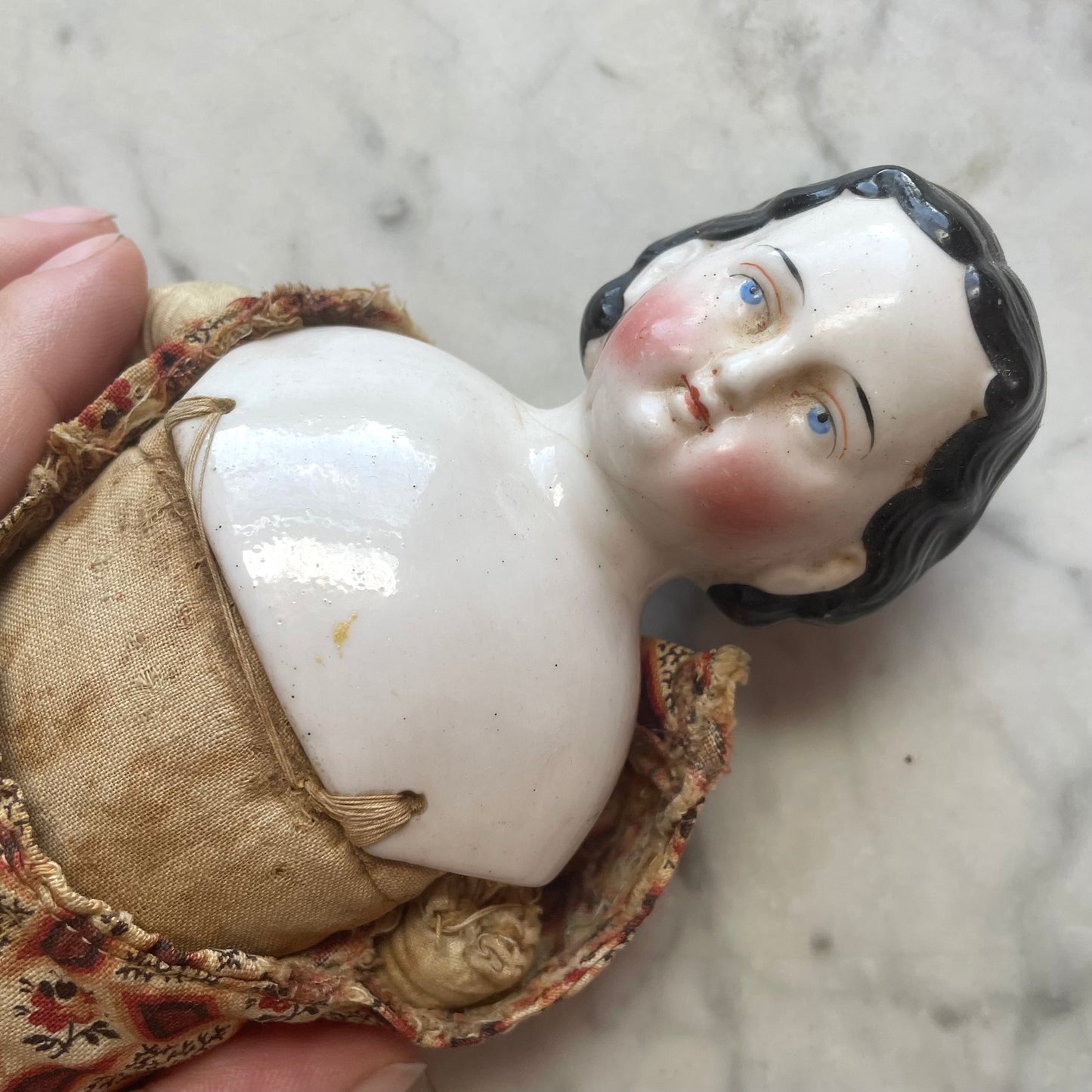 Victorian China Head Doll
