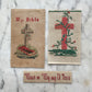 Victorian Punch Paper Bookmarks