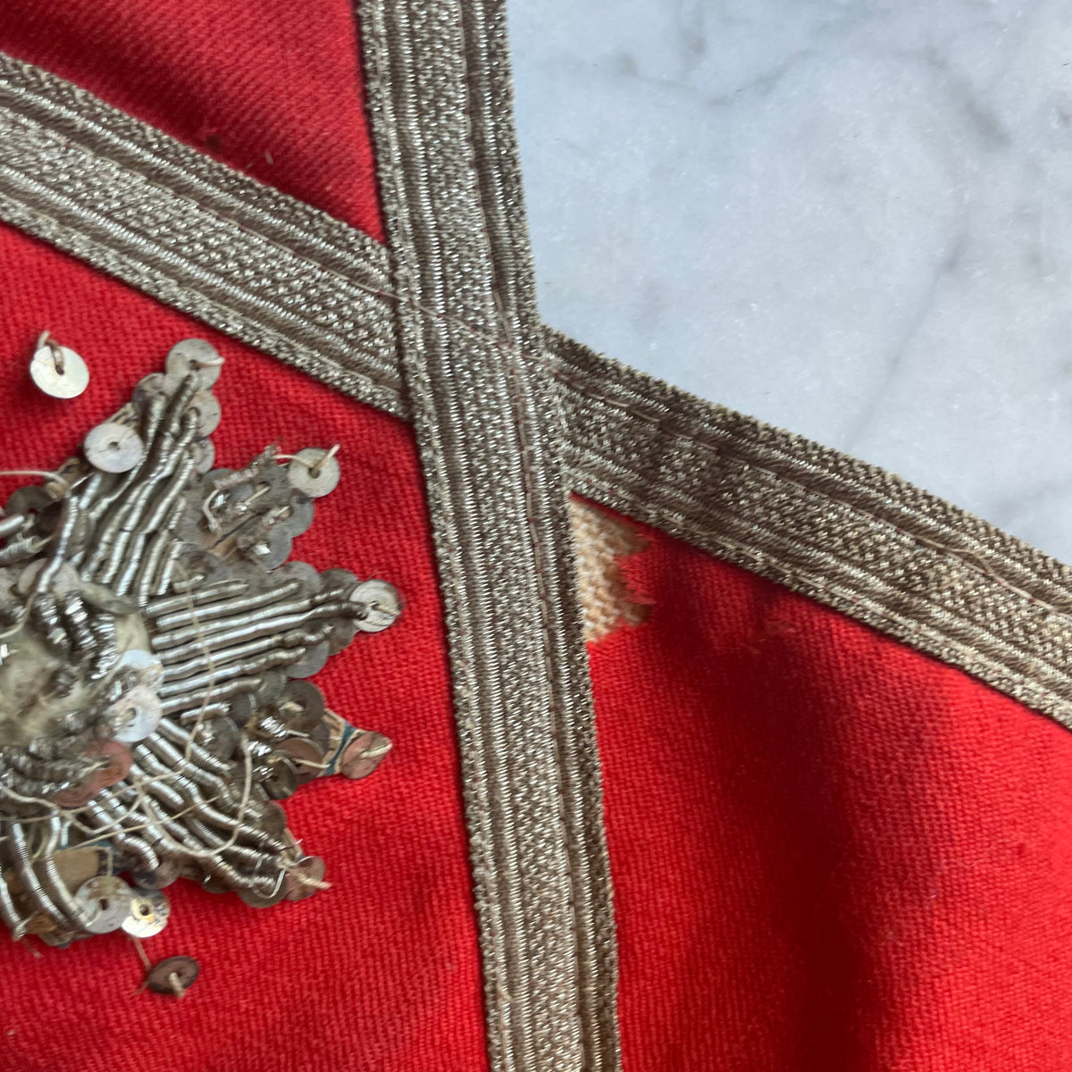 Antique Odd Fellows Ceremonial Sash