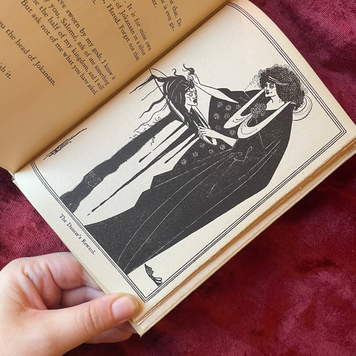 Salome by Oscar Wilde illustrated by Aubrey Beardsley | 1930s