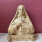 Antique Chalkware Nun