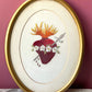 Antique Sacred Heart Embroidery
