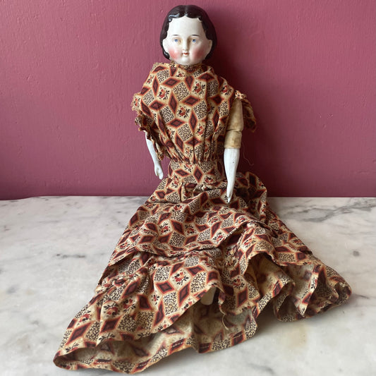 Victorian China Head Doll