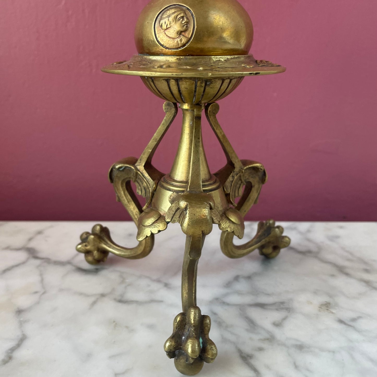 Victorian Claw Foot Candelabra