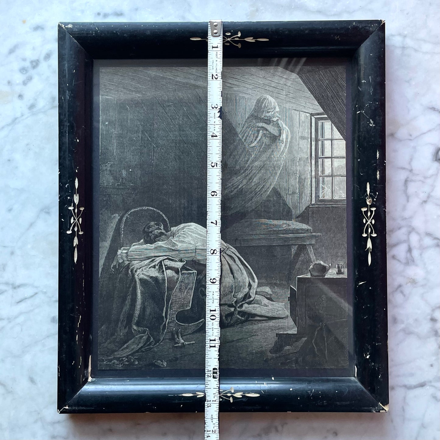 The Empty Cradle | Victorian Mourning Print