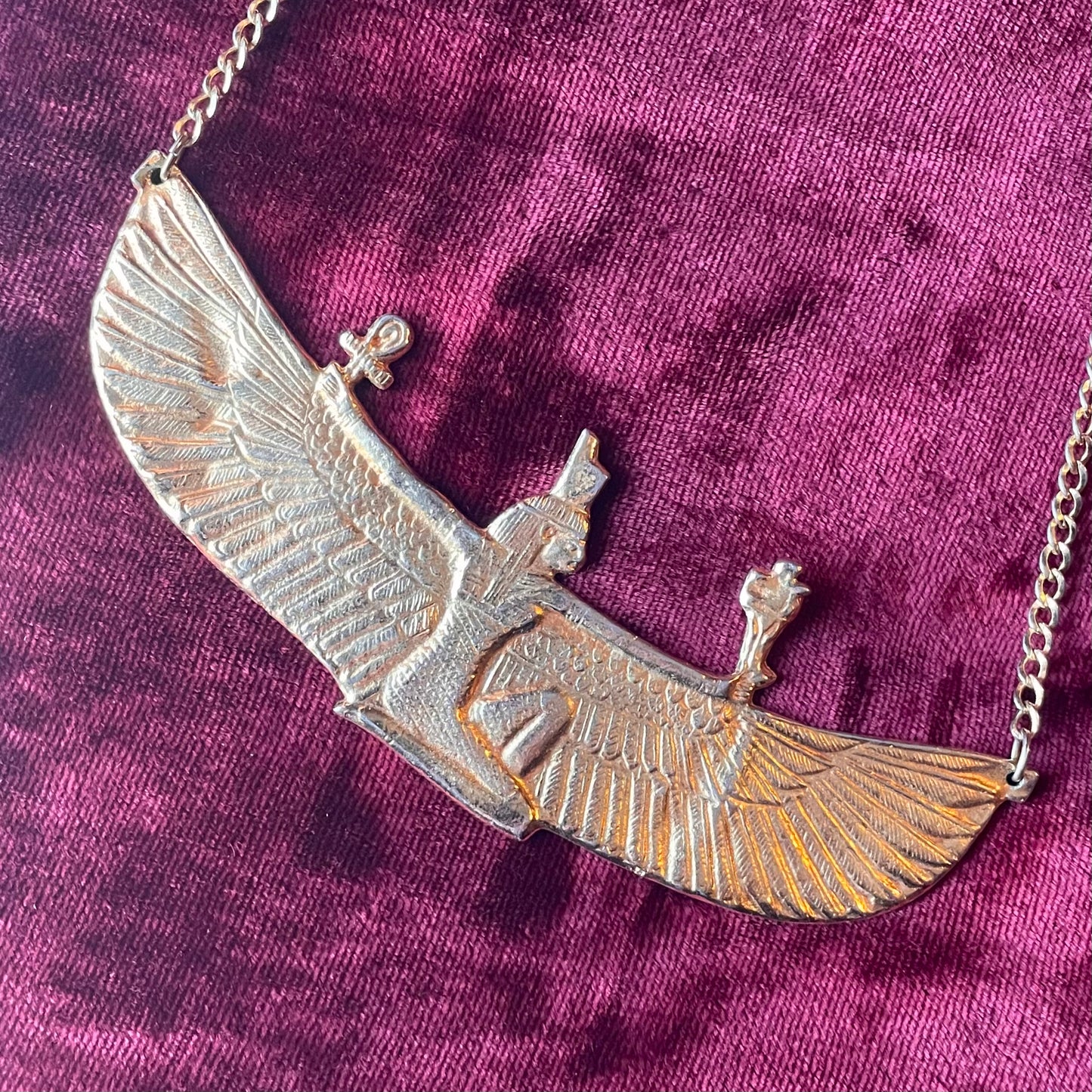 Vintage Isis Pectoral Necklace