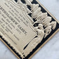 Victorian Mourning Card
