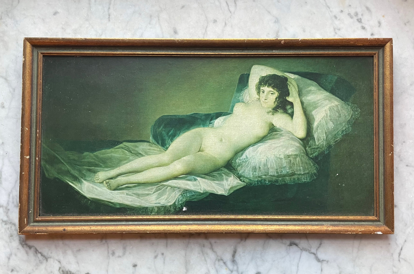 Vintage Goya Print | La Maja desnuda