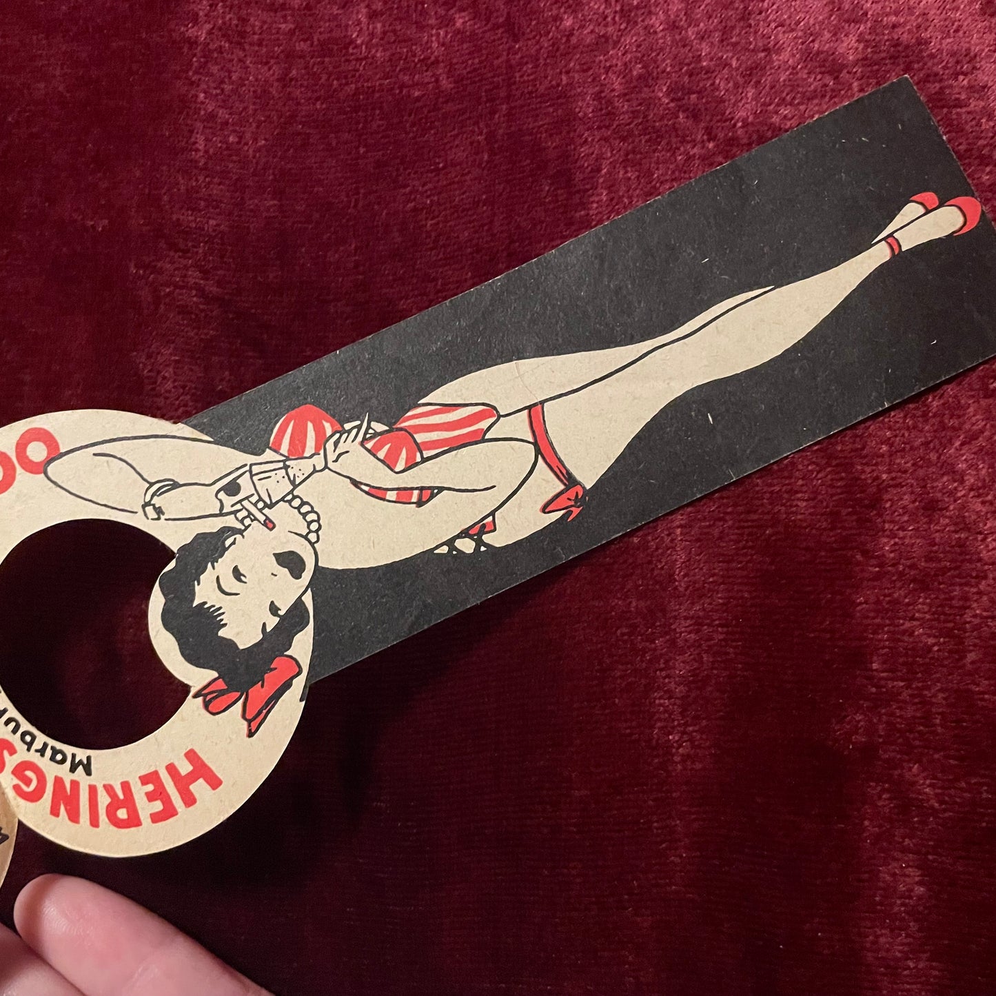 Weimar Era Advertising Door Knocker