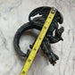 Antique Cast Metal Dragon Finials
