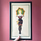 Bathing Beauty | Antique Edwardian Print
