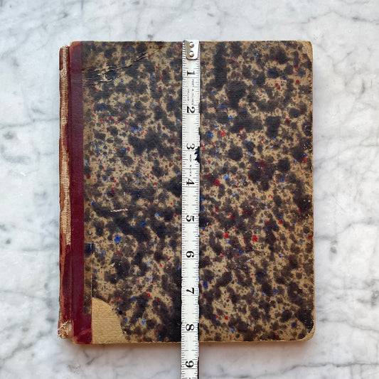 RESERVED | Victorian Schoolgirl’s Notebook | Biographical Sketches of Notable Men & Women |1889