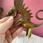 Vintage Griffin Candleholders