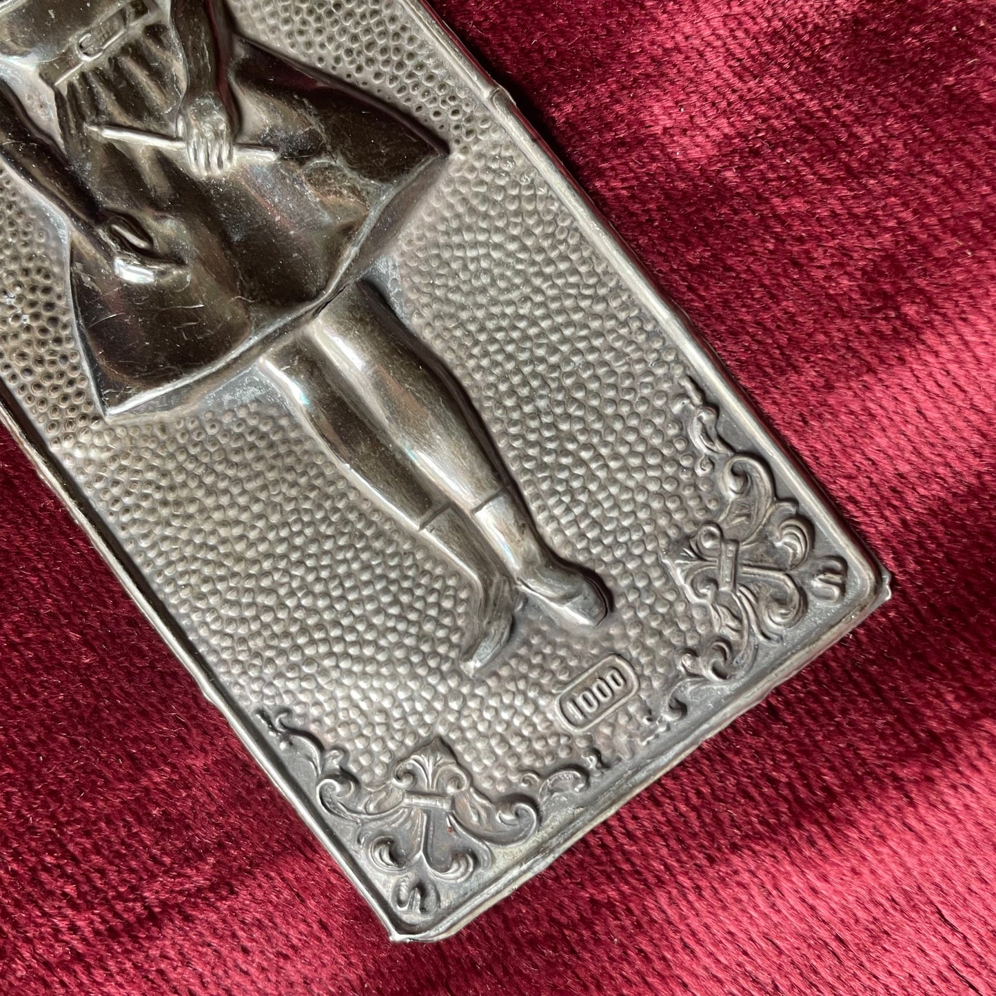 Antique Silver Ex Voto Girl