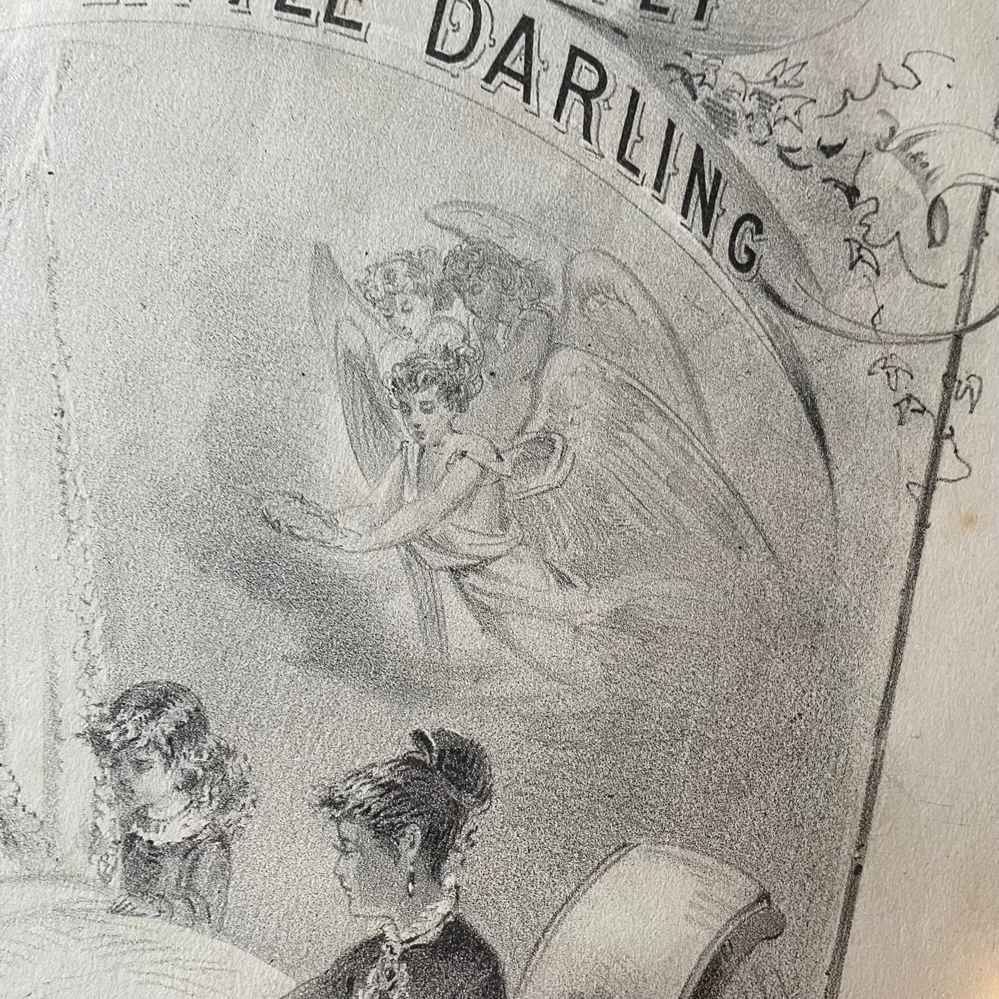 Victorian Mourning Sheet Music | Sleep On Sweetly, Darling