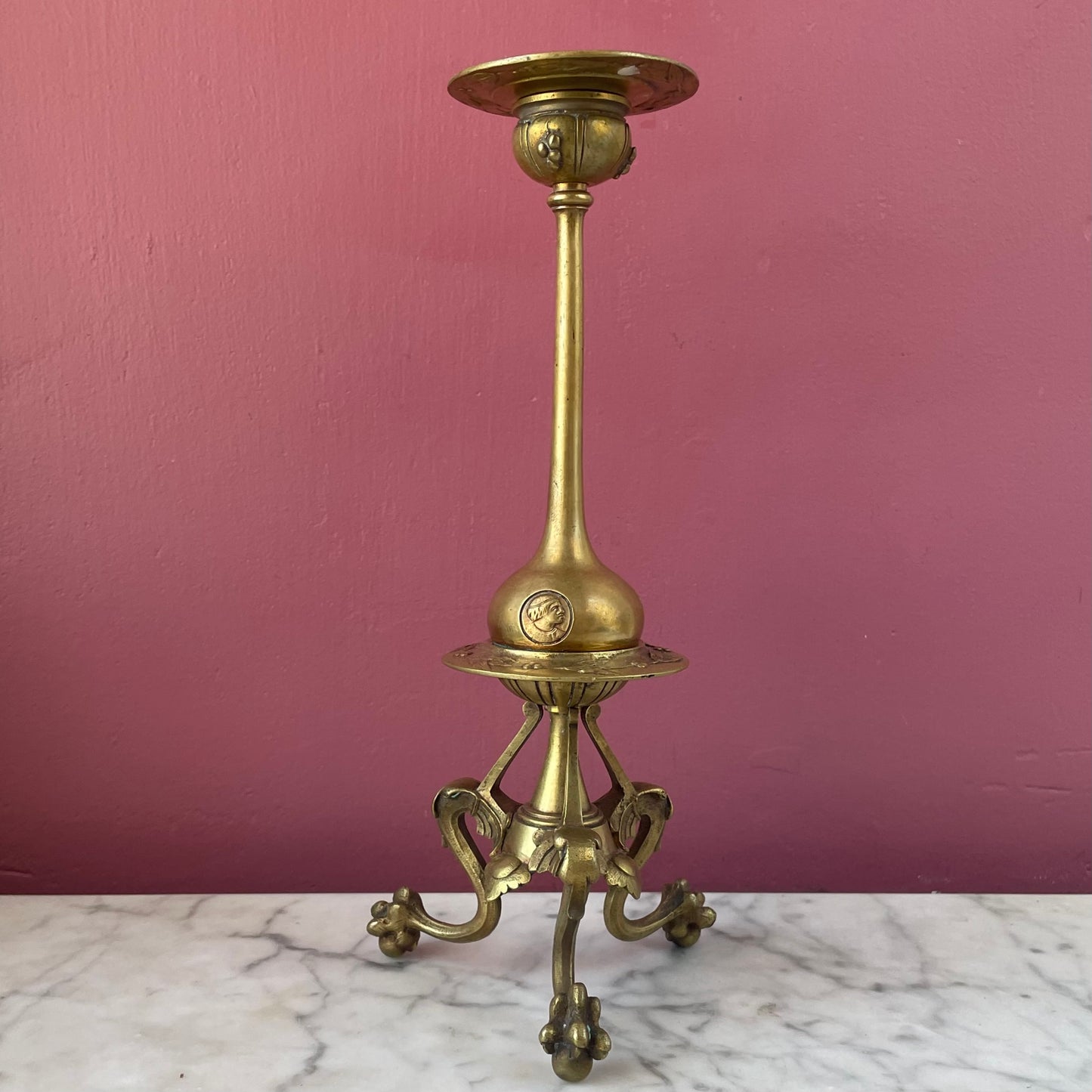 Victorian Claw Foot Candelabra