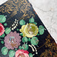 Victorian Floral Painted Box with Mother of Pearl
