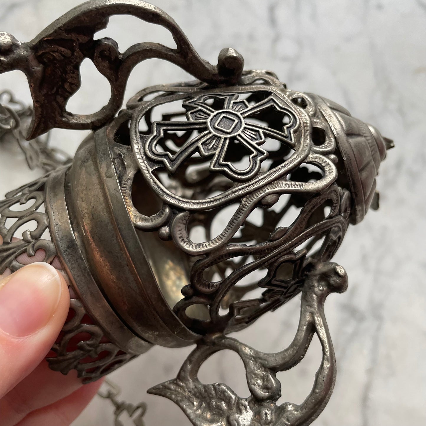 Vintage Hanging Candleholder