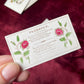 Early Victorian Hand Colored Calling Cards