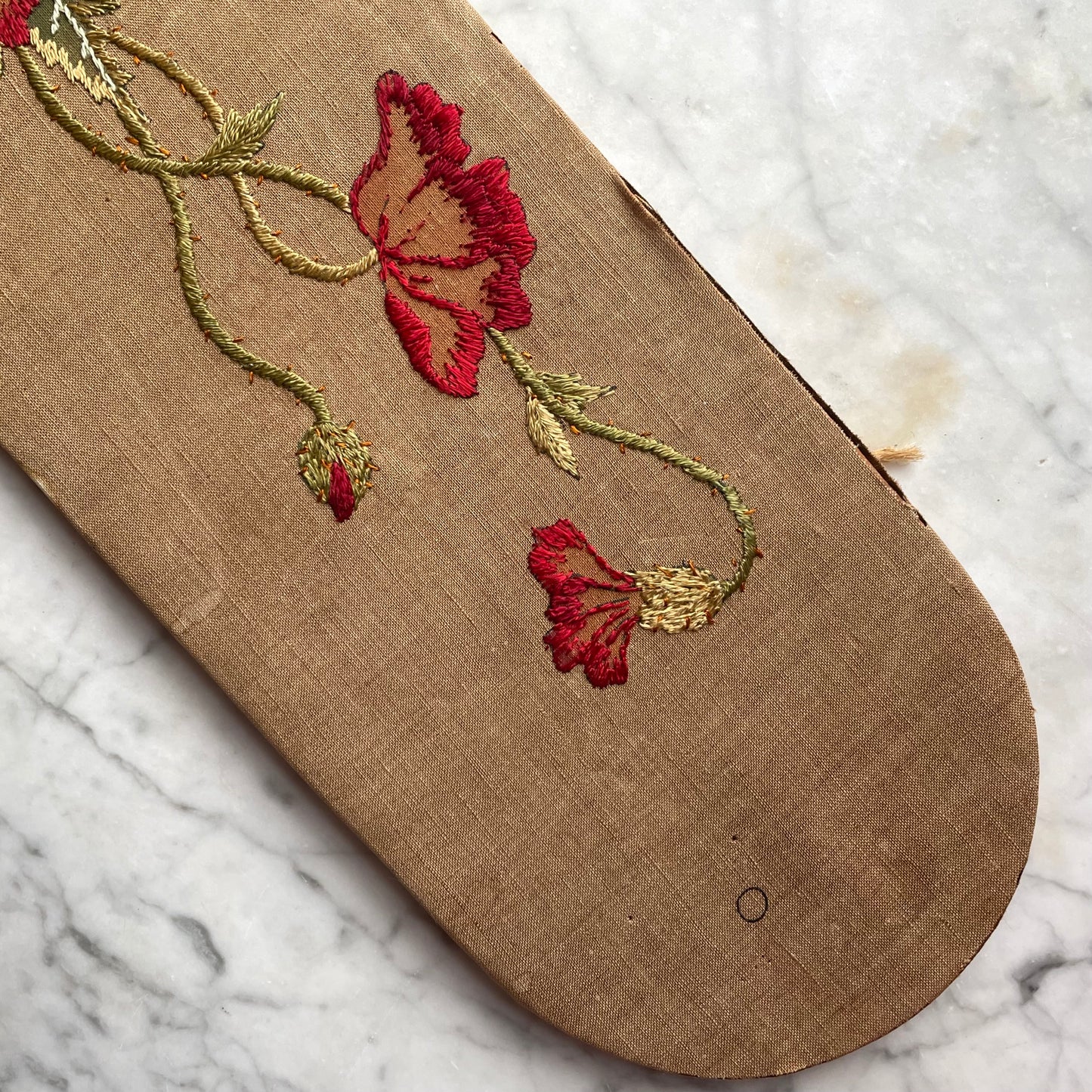 Antique Poppy Panel