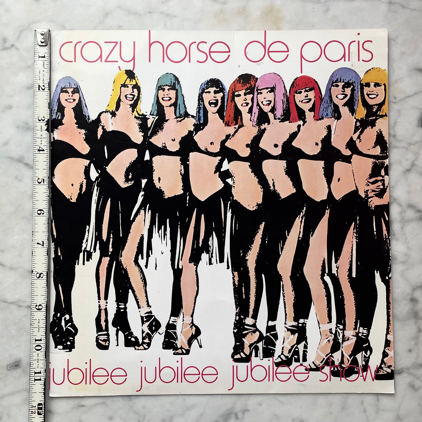 Crazy Horse de Paris | Vintage Cabaret Show Program | Jubilee Show 1983