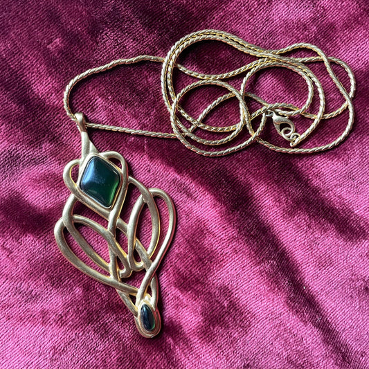 Vintage Medieval Revival Pendant