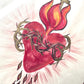 Polish Sacred Heart Painting