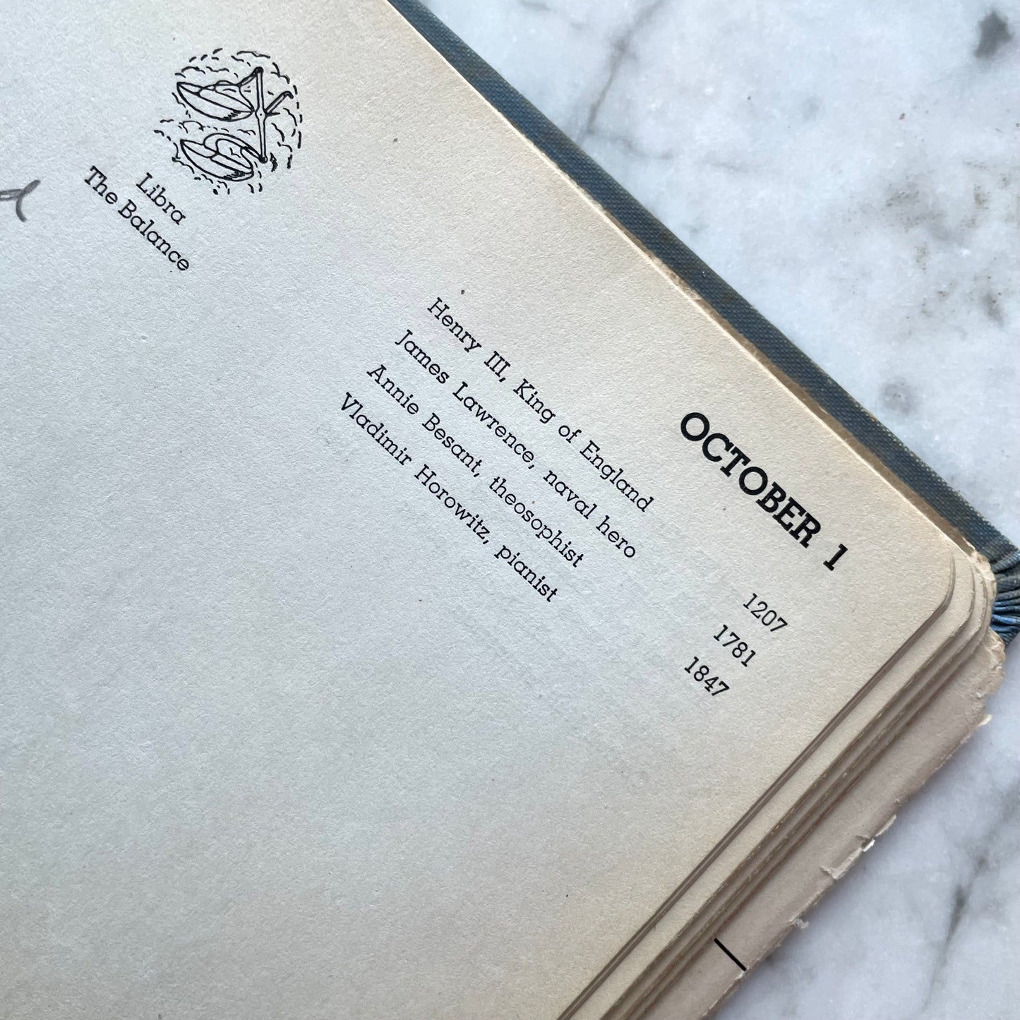 Signs of My Friends | Antique Astrology Autograph Book