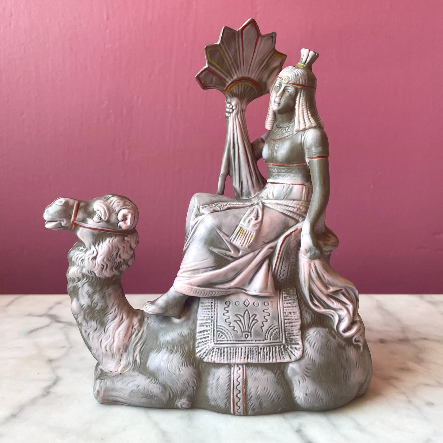 Antique Egyptian Revival Jasperware Planter | Schafer & Vater