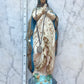 Antique Madonna Chalkware Figure